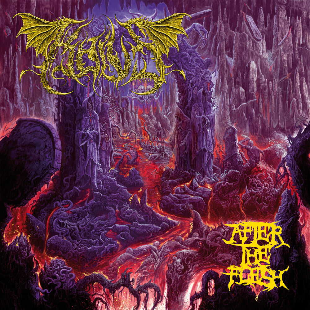 the album cover for Kaivs - After The Flesh