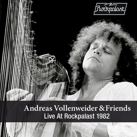 the album cover for Andreas Vollenweider - Live At Rockpalast 1982