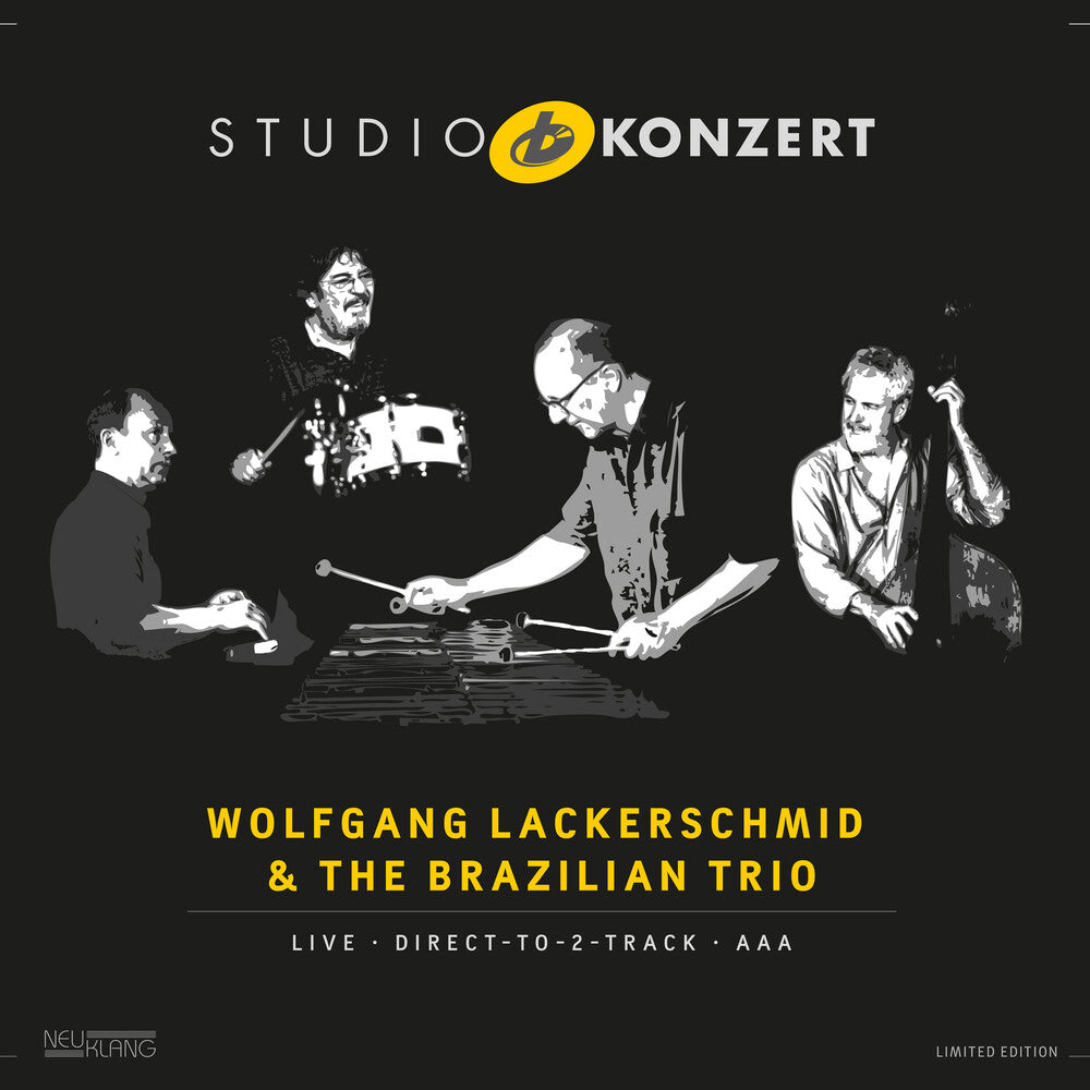 the album cover for Wolfgang Lackerschmid  / Brazilian Trio - Studio Konzert