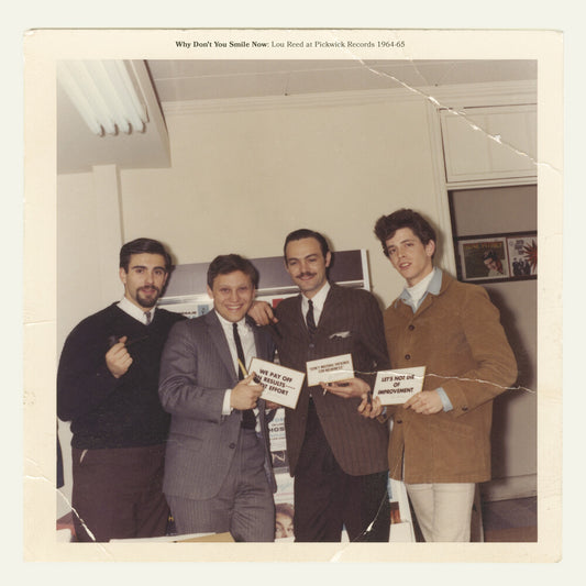 the album cover for Why Don't You Smile Now: Lou Reed At / Various - Why Don't You Smile Now: Lou Reed At / Various