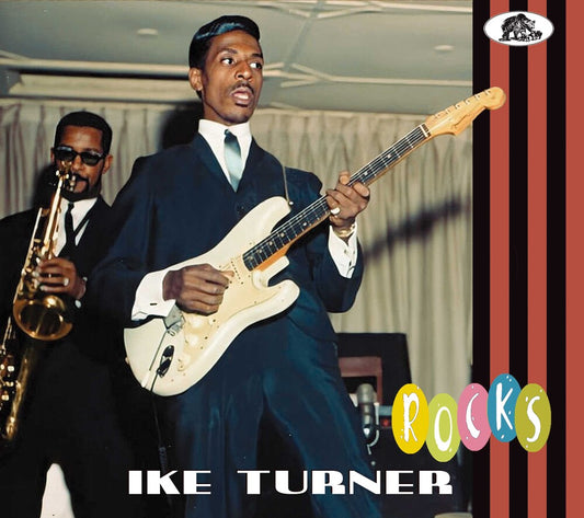 the album cover for Ike Turner - Rocks
