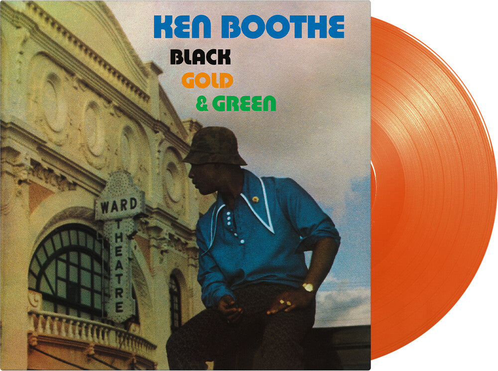 the album cover for Ken Boothe - Black Gold & Green [Colored Vinyl] [Limited Edition] [180 Gram] (Org) (Hol)