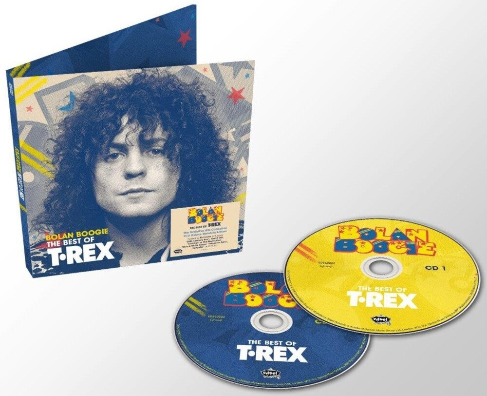 the album cover for T.Rex - Bolan Boogie: The Very Best Of T.Rex [Deluxe] (Uk)
