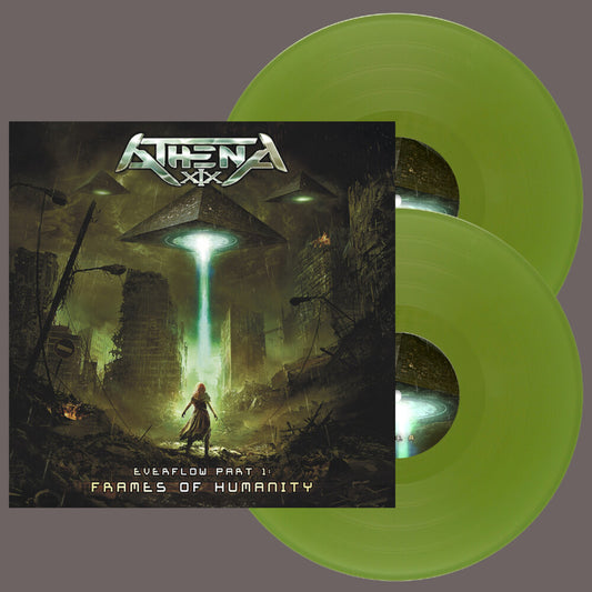 the album cover for Athena Xix - Everflow Part 1: Frames Of Humanity