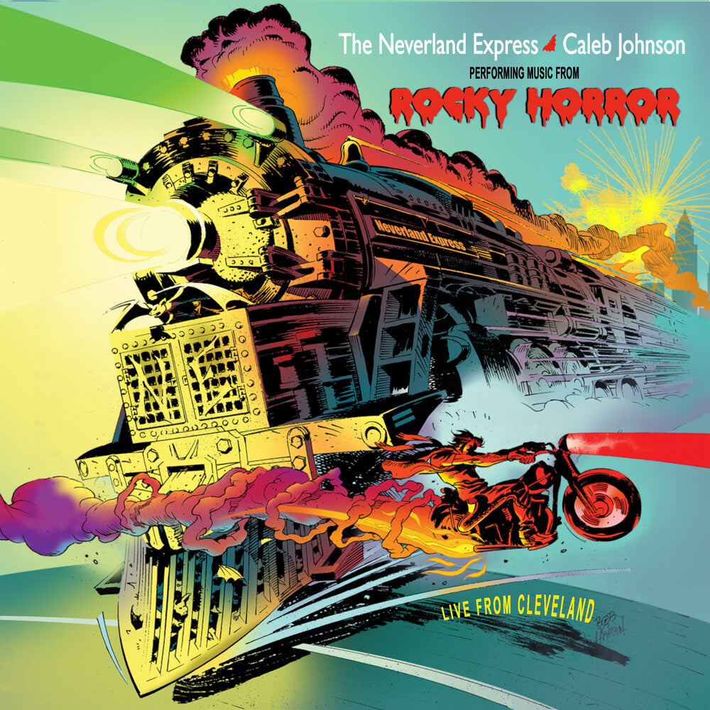 the album cover for Neverland Express / Caleb Johnson - Live From Cleveland