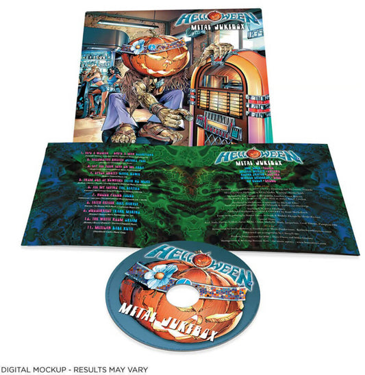 the album cover for Helloween - Metal Jukebox