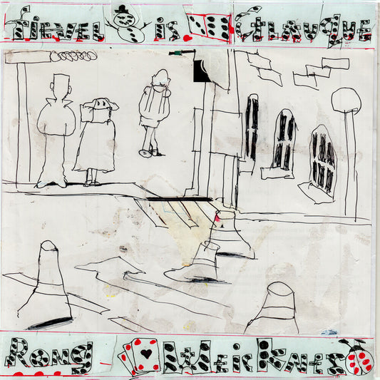the album cover for Fievel Is Glauque - Rong Weicknes [LP]