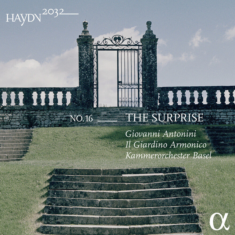 the album cover for Haydn / Antonini / Kammerorchester Basel - Haydn2032 Vol. 16 - The Surprise