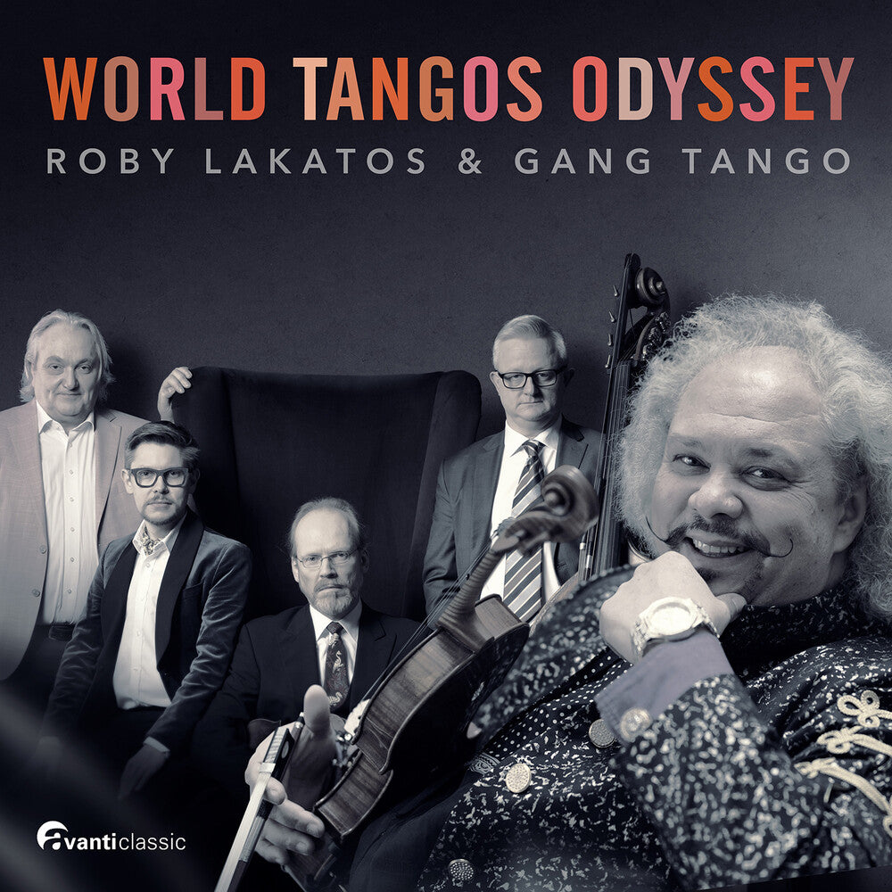 the album cover for Gade / Piazzolla / Lakatos / Gang Tango - World Tangos Odyssey