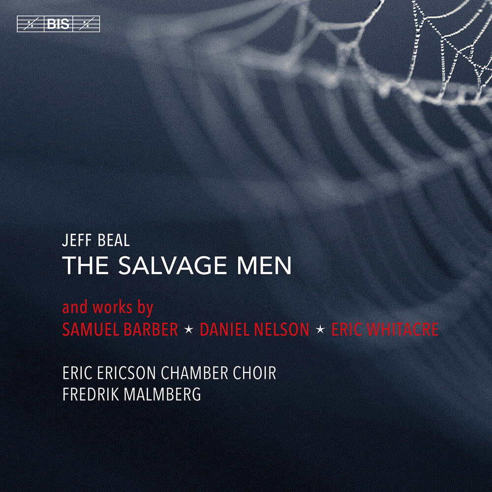 the album cover for Barber / Whitacre / Eric Ericson Chamber Choir - Salvage Men (Hybr)