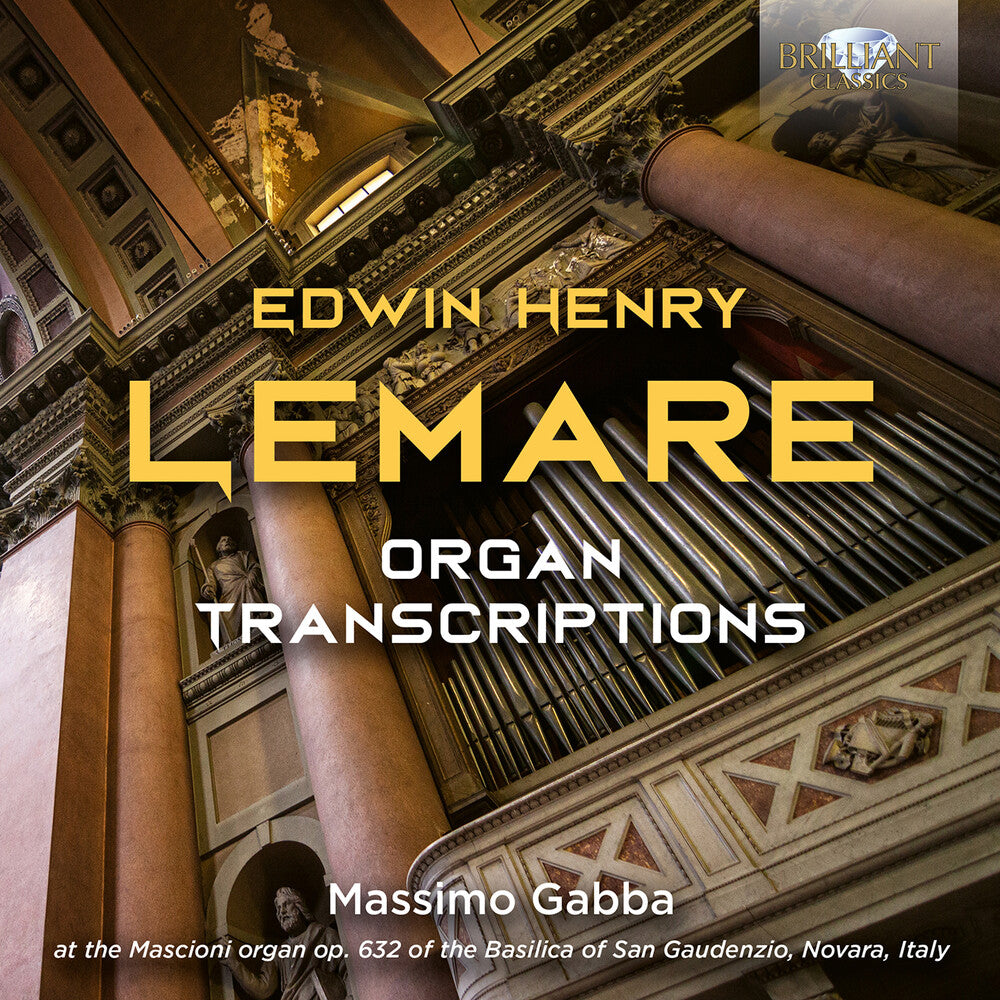 the album cover for Lemare / Gabba - Organ Transcriptions