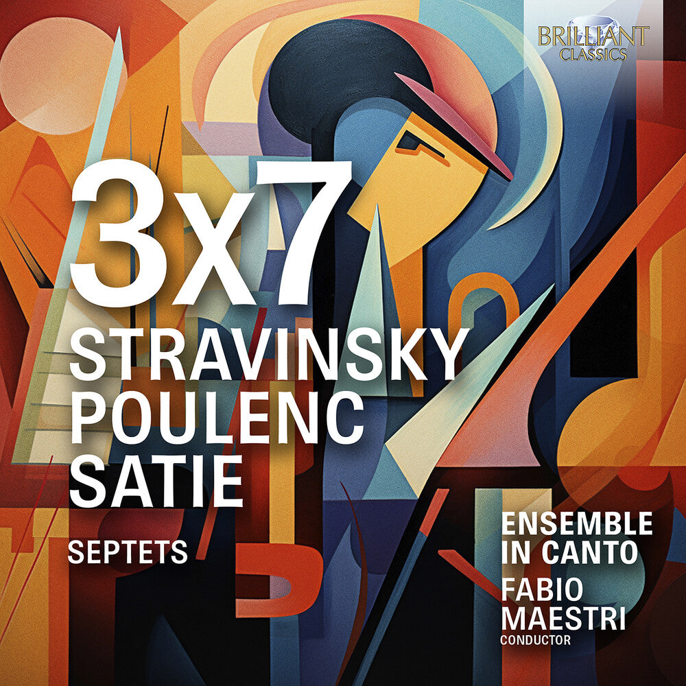 the album cover for Poulenc / Stravinsky / Ensemble In Canto - 3x7
