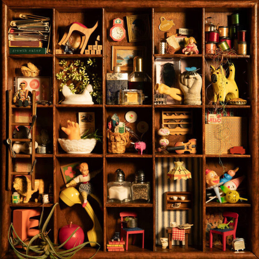 the album cover for MEDIOCRE - Growth Eater [LP Opaque light green]