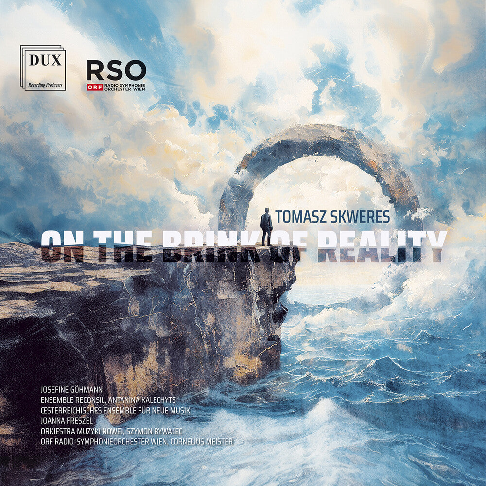 the album cover for Tomasz Skweres - On The Brink Of Reality
