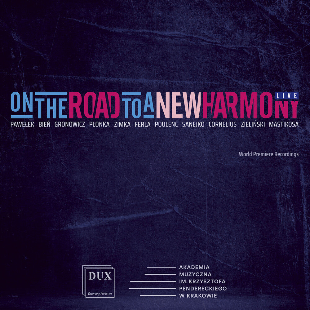 the album cover for Polish Contemporary - Road To New Harmony
