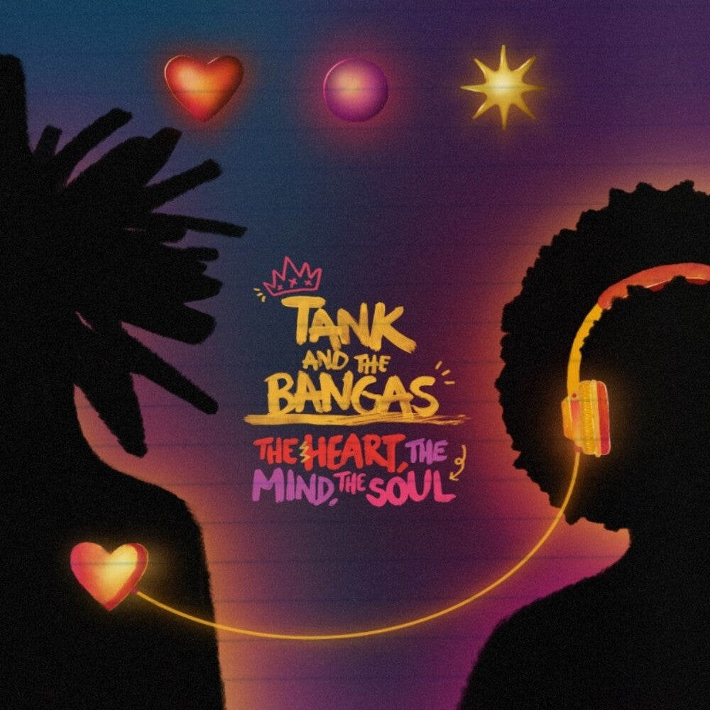 the album cover for Tank and The Bangas - The Heart, The Mind, The Soul [CD]