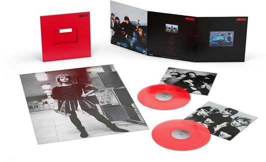 the album cover for Nena - NENA (Remastered &amp; Selected Works) [Translucent Red 2 LP]