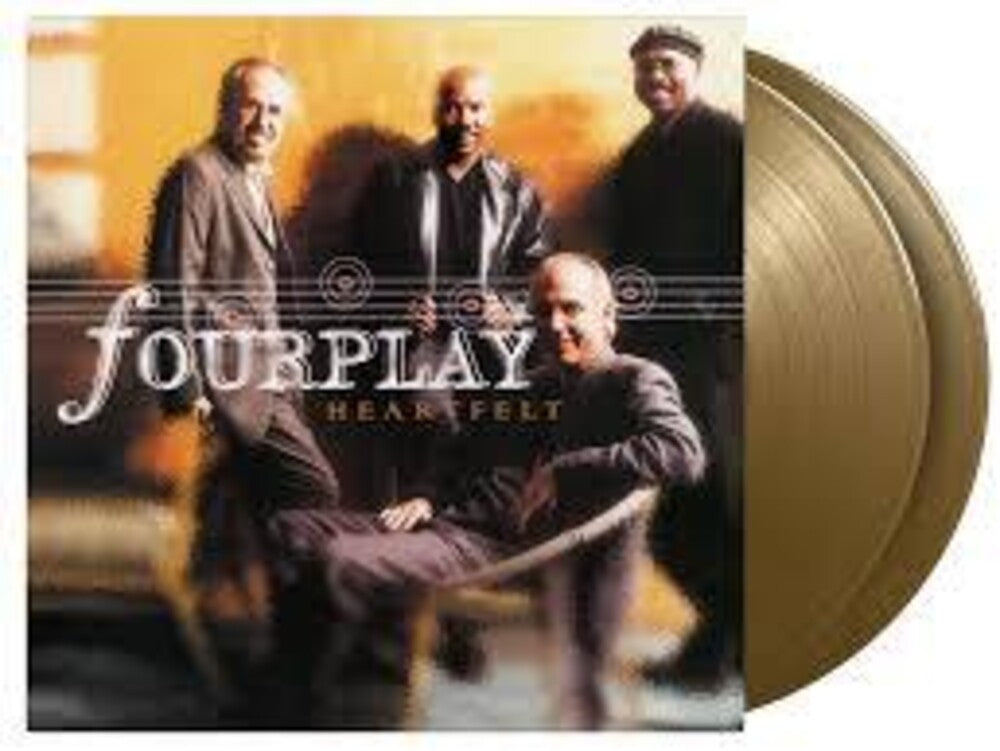 the album cover for Fourplay - Heartfelt [Colored Vinyl] (Gol) [Limited Edition] [180 Gram] (Hol)