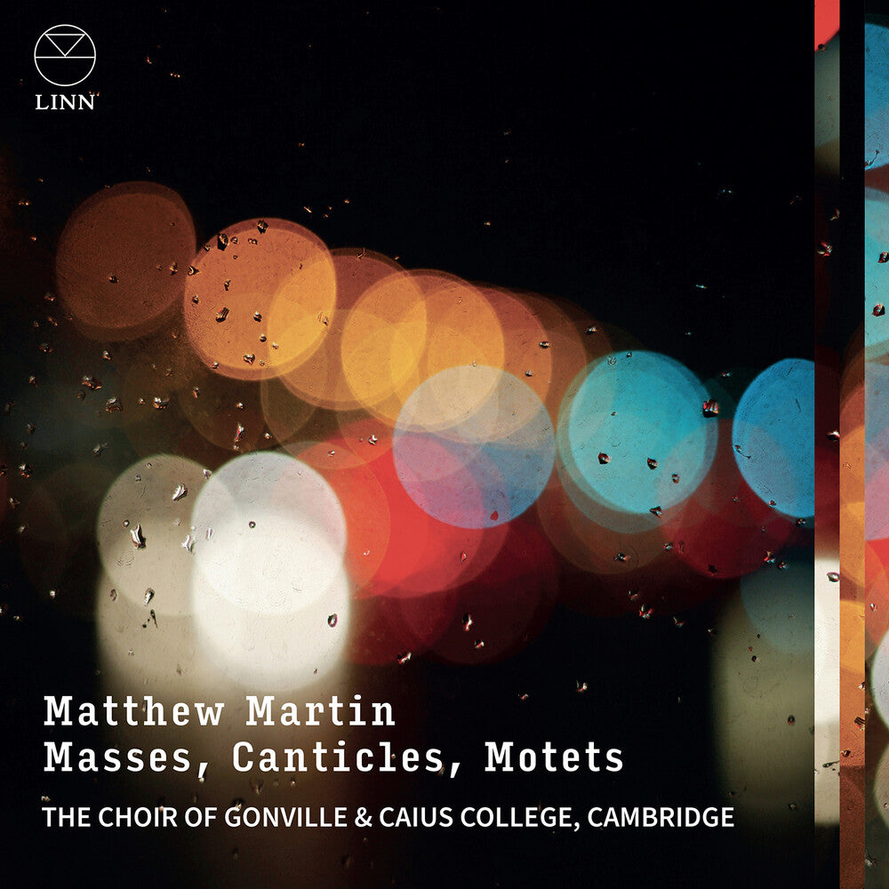 the album cover for Martin / Choir Of Gonville & Caius College - Masses Canticles & Motets