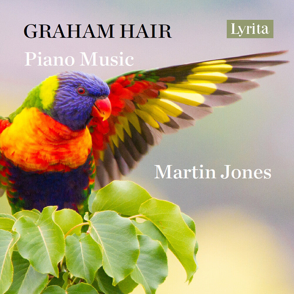the album cover for Hair / Jones - Piano Music