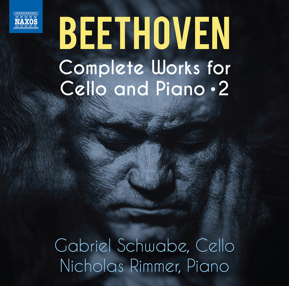 the album cover for L Beethoven .V. / Schwabe / Rimmer - Complete Works For Cello & Piano, Vol. 2