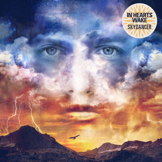the album cover for In Hearts Wake - Skydancer