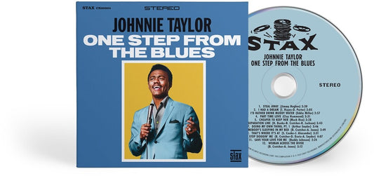 the album cover for Johnnie Taylor - One Step From The Blues [CD]