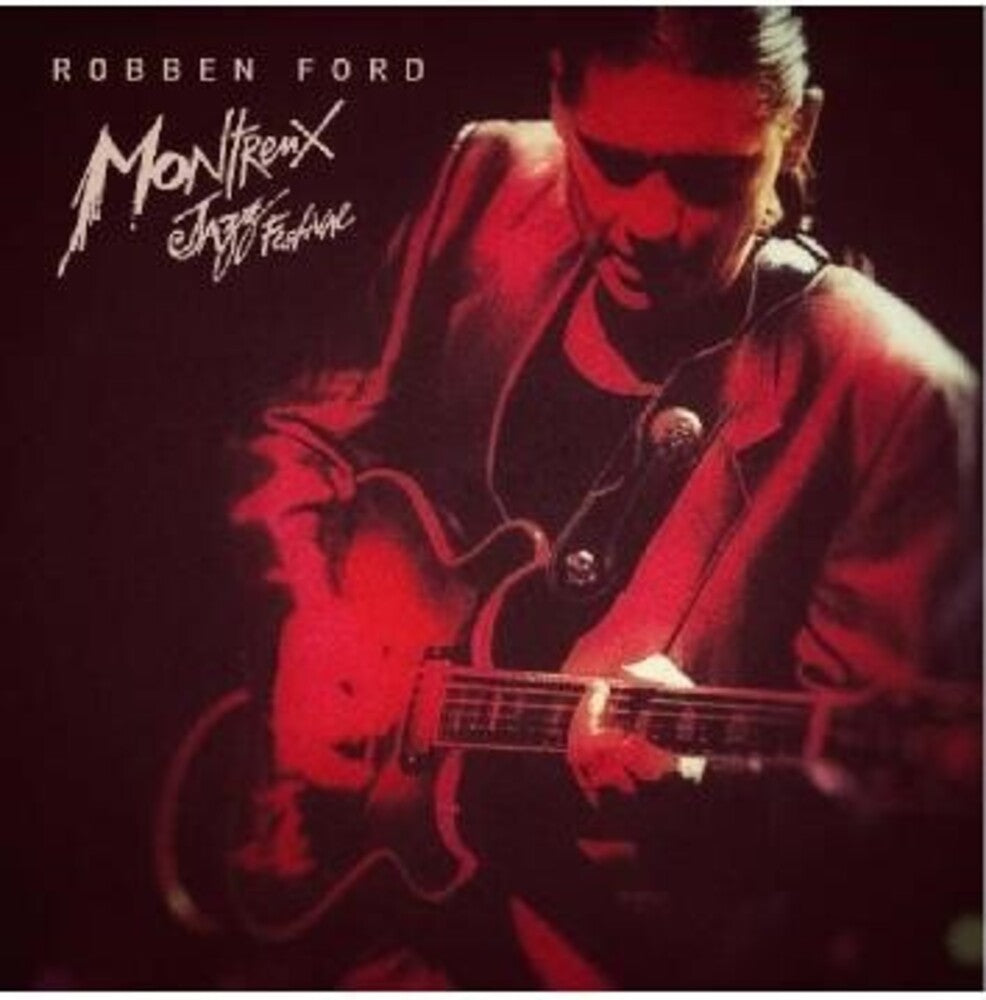 the album cover for Ford, Robben & the Blue Line - Live At Montreux 1993