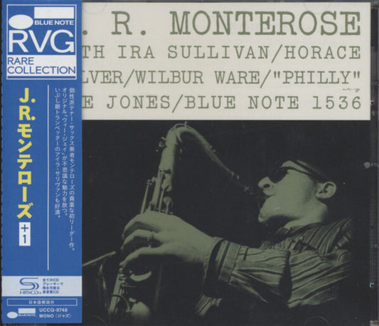 the album cover for J Monterose .R. - J.R. Monterose (Shm) (Jpn)