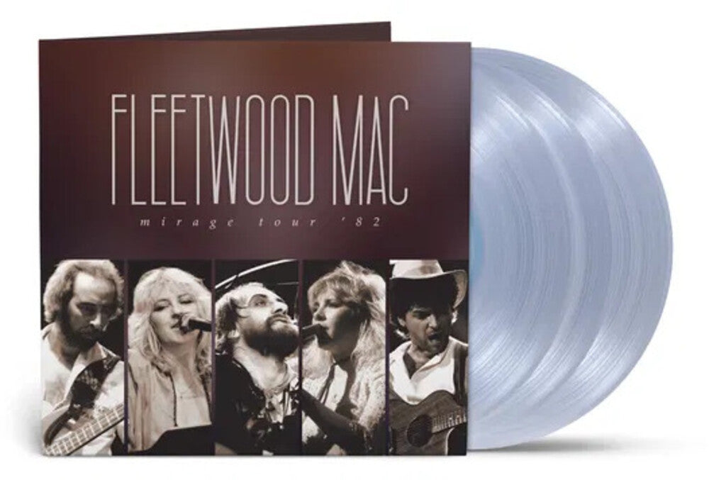 the album cover for Fleetwood Mac - Mirage Tour 82 [Clear Vinyl] (Can)