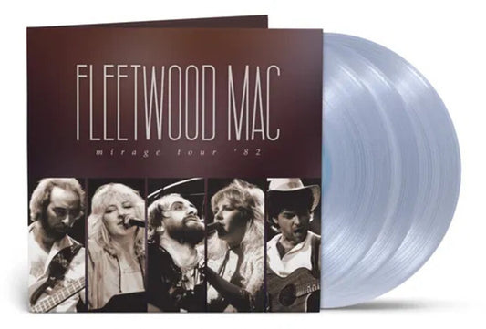 the album cover for Fleetwood Mac - Mirage Tour 82 [Clear Vinyl] (Can)