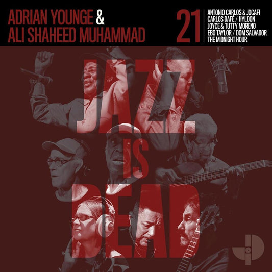 the album cover for Adrian Younge, Ali Shaheed Muhammad - Jazz Is Dead 021 [CD]