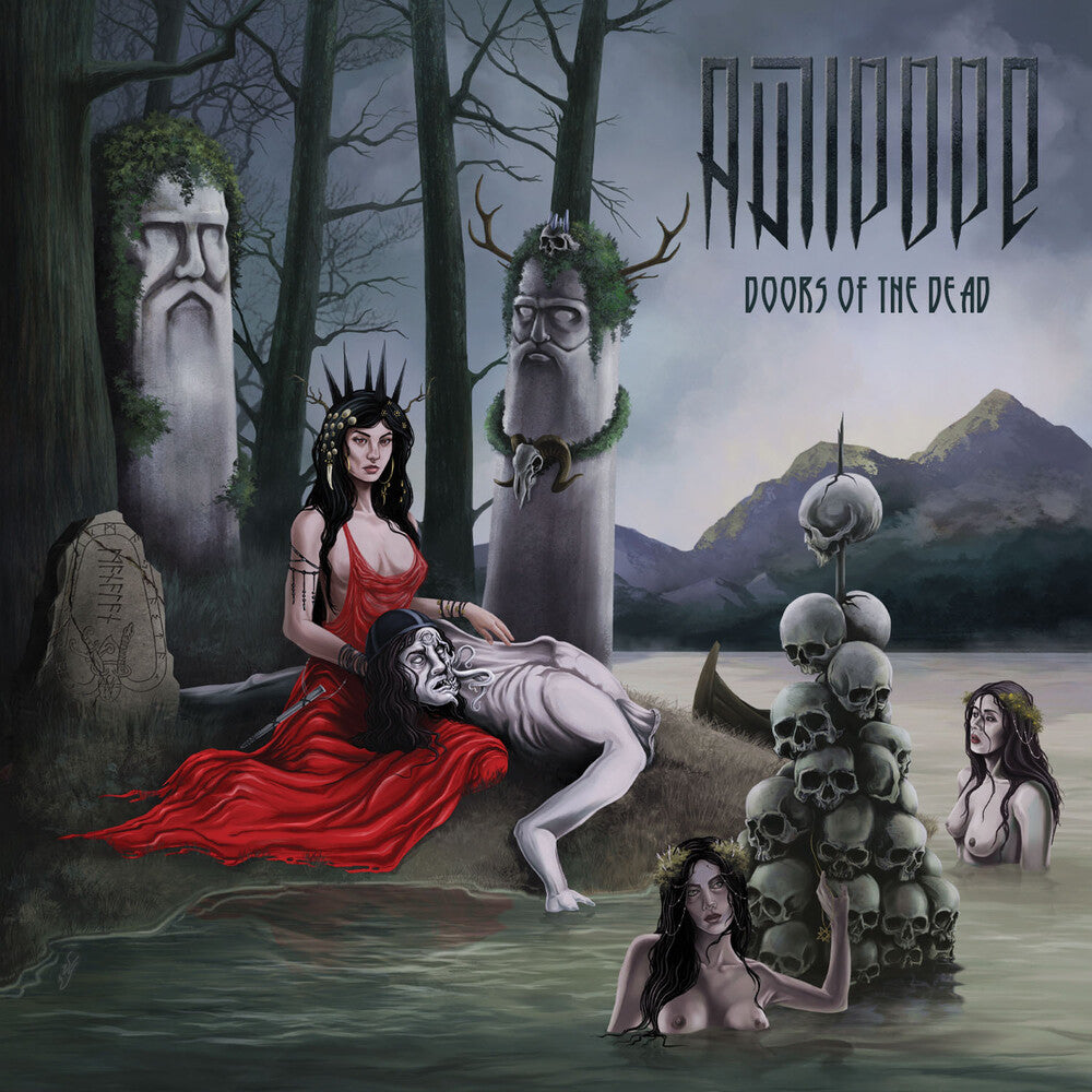 the album cover for Antipope - Doors Of The Dead