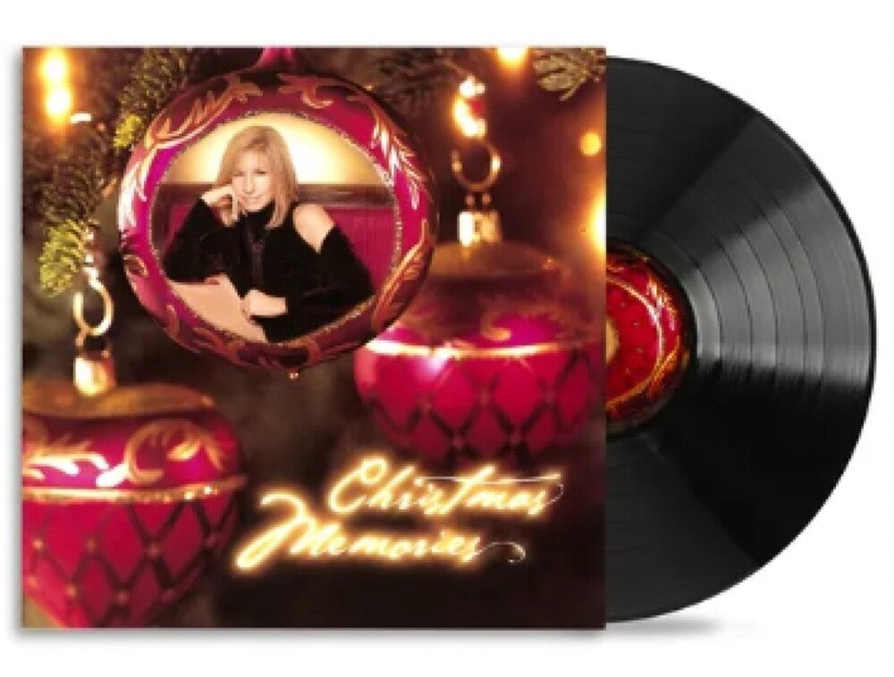 the album cover for Streisand, Barbra - Christmas Memories