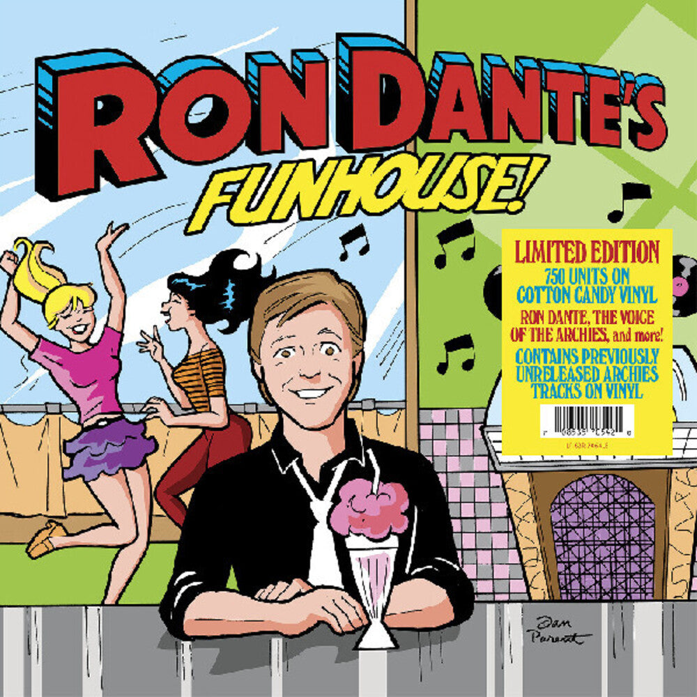 the album cover for Ron Dante - Ron Dante's Funhouse [Colored Vinyl]