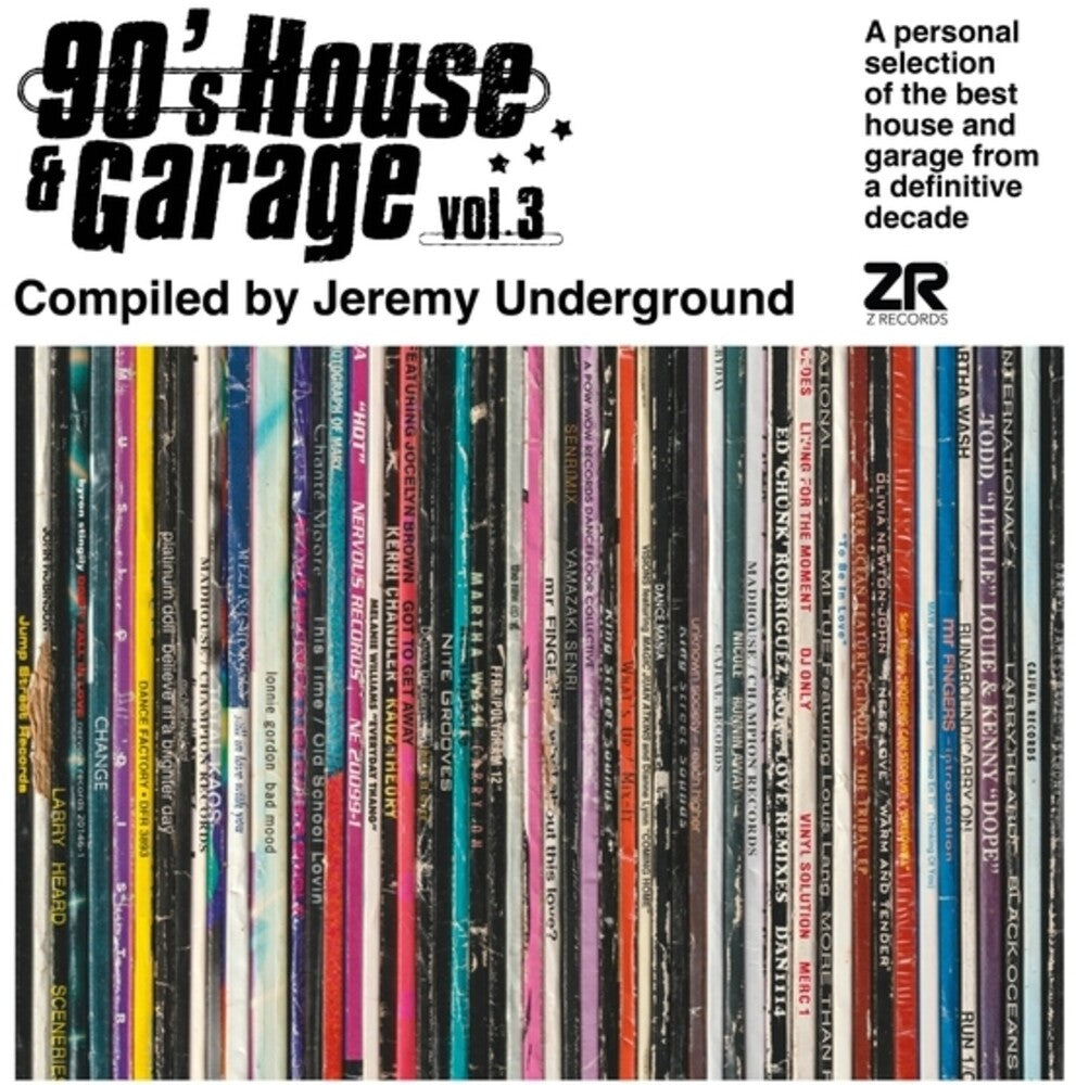 the album cover for 90's House & Garage 3: Compiled By Jeremy / Var - 90's House & Garage 3: Compiled By Jeremy / Var