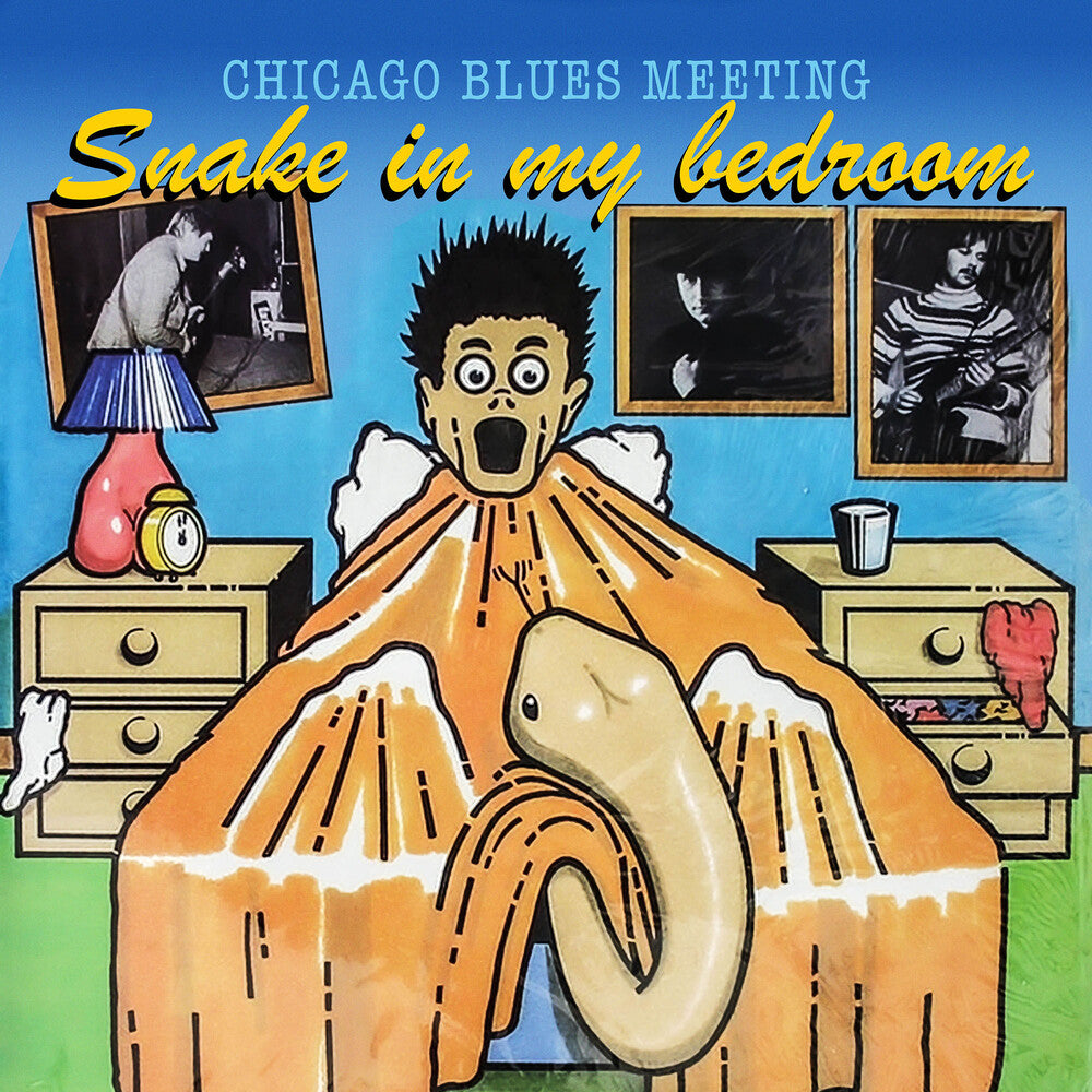 the album cover for Chicago Blues Meeting - Snake in My Bedroom