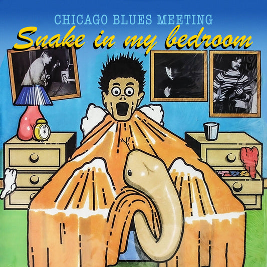the album cover for Chicago Blues Meeting - Snake in My Bedroom