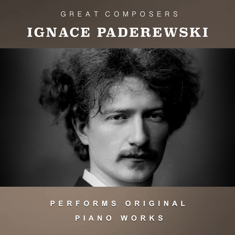the album cover for Paderewski, Ignace - The Condon Collection: Masters of The Piano Roll