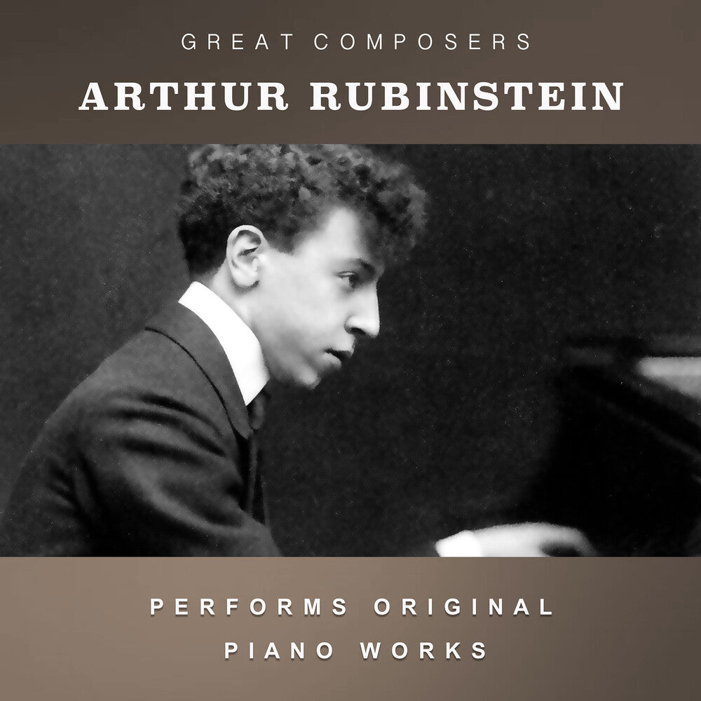 the album cover for Rubinstein, Artur - The Condon Collection: Masters of The Piano Roll