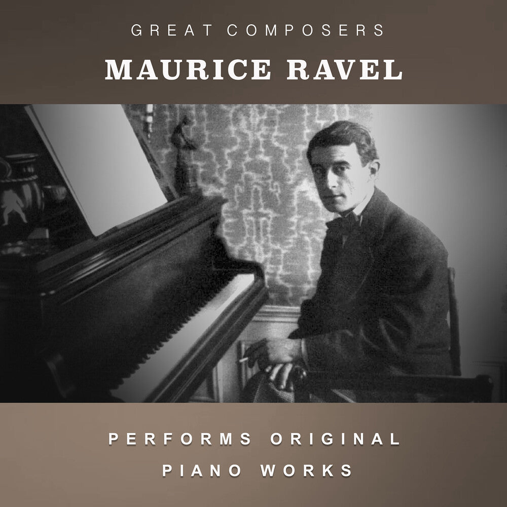 the album cover for Ravel, Maurice - The Condon Collection: Masters of The Piano Roll