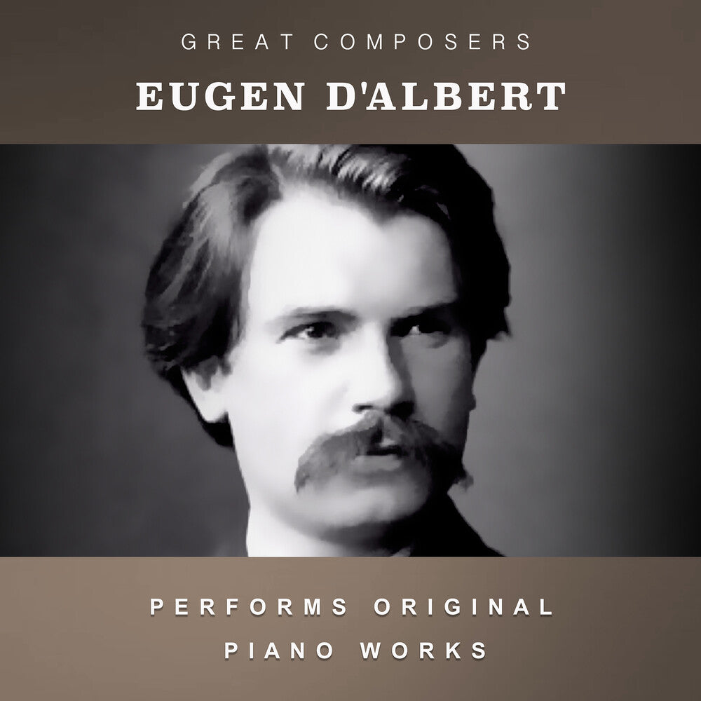 the album cover for D'Albert, Eugene - The Condon Collection: Masters of The Piano Roll
