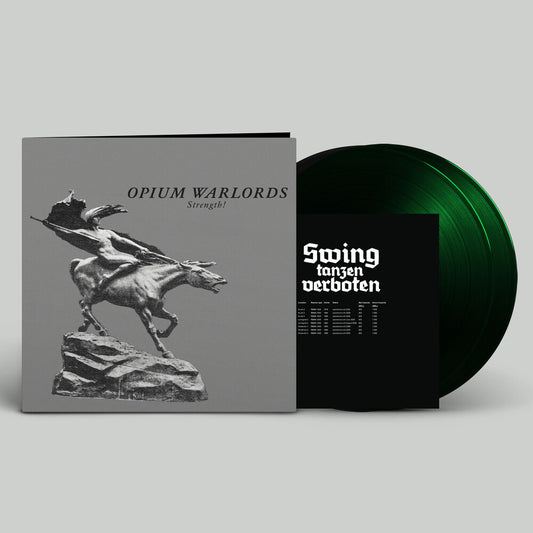 the album cover for Opium Warlords - Strength [Colored Vinyl] (Grn)
