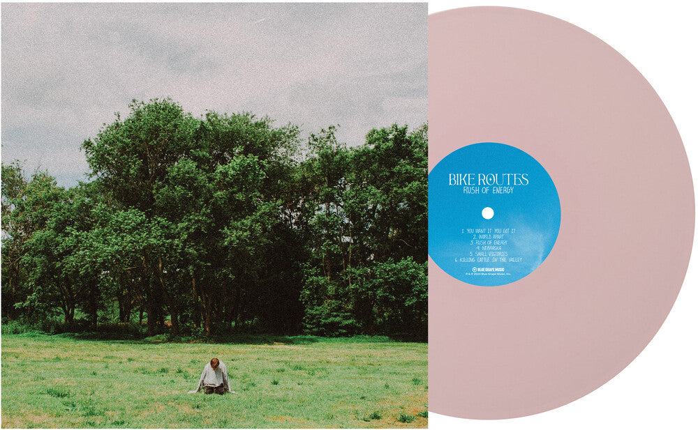 the album cover for Unknown Artist - Rush of Energy [LP Baby pink]