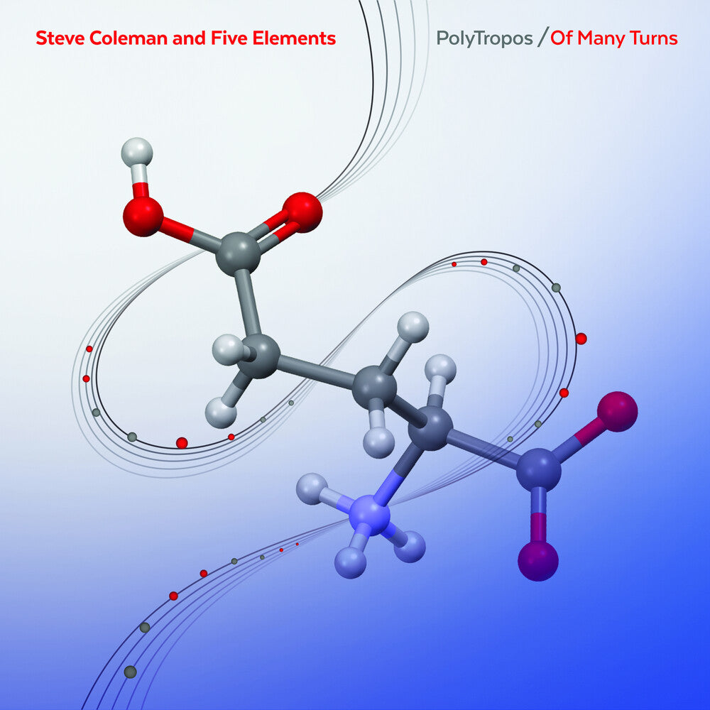 the album cover for Steve Coleman  & Five Elements - Polytropoi / Of Many Turns