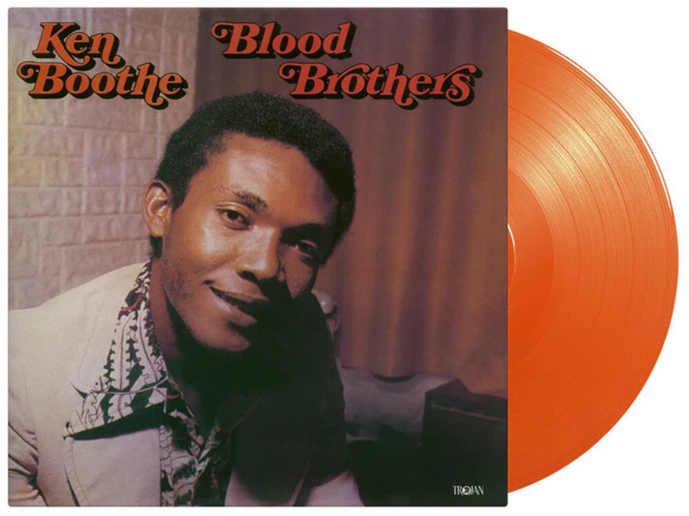 the album cover for Ken Boothe - Blood Brothers [Colored Vinyl] [Limited Edition] [180 Gram] (Org) (Hol)