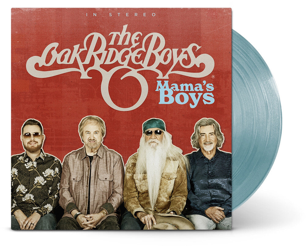 the album cover for Oak Ridge Boys - Mama's Boys [LP - Translucent Sea Glass ]