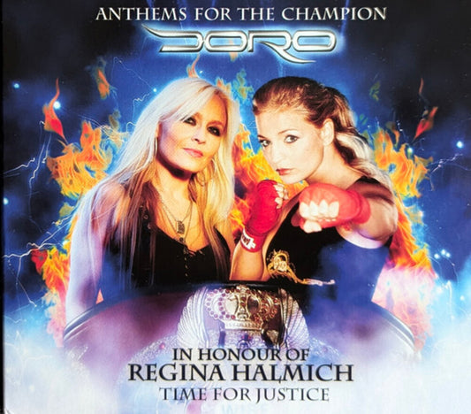 the album cover for Doro - Anthems For The Champion (Uk)