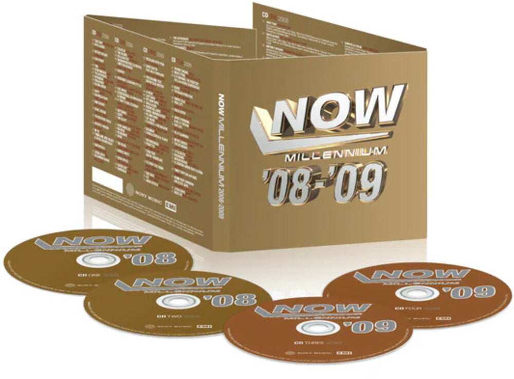 the album cover for Now Millenium 2008-2009 / Various - Now Millenium 2008-2009 / Various (Uk)