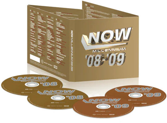 the album cover for Now Millenium 2008-2009 / Various - Now Millenium 2008-2009 / Various (Uk)